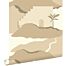papel pintado casas mediterráneas beige de ESTAhome