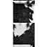 papel pintado XXL imitación piel de vaca blanco y negro de Origin Wallcoverings