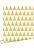 papel pintado triángulos gráficos amarillo ocre de ESTAhome