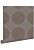 papel pintado esferas sobre tejido de lino gris pardo de ESTA home