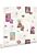 papel pintado tarjetas postales vintage rosa y turquesa de ESTA home