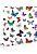 papel pintado mariposas multi color de ESTAhome