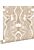 papel pintado flores vintage en estilo art nouveau beige arena de ESTAhome