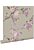 papel pintado con textura eco flores de cerezo gris pardo y morado lila de ESTAhome