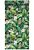 papel pintado XXL hojas y flores tropicales verde esmeralda de ESTAhome