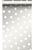 papel pintado puntos lunares polka dots blanco mate y grigio argento lucido de Origin Wallcoverings