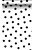papel pintado puntos lunares blanco y negro de Origin Wallcoverings