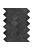 paneles eco-cuero autoadhesivos  chevron gris carbón de Origin Wallcoverings
