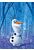 póster decorativo Frozen Olaf azul de Komar