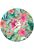mural redondo autoadhesivo ariel flores del océano multi color de Sanders & Sanders