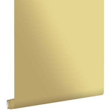 papel pintado liso oro brillante claro de ESTAhome