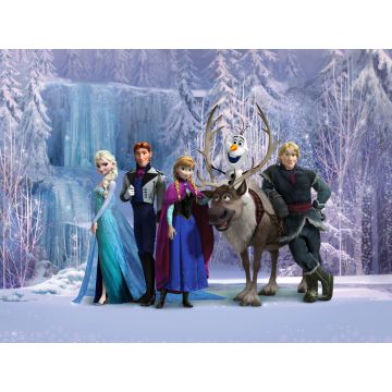 fotomural Frozen morado de Disney