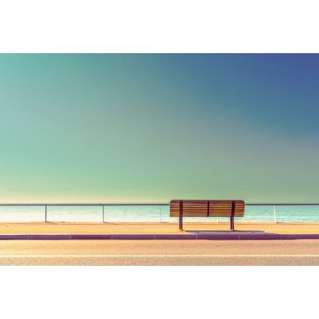 fotomural vista al mar verde mar y color arena de Sanders & Sanders