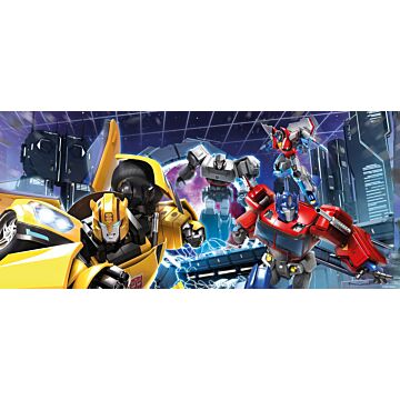 póster decorativo Transformers amarillo, rojo y azul de Sanders & Sanders