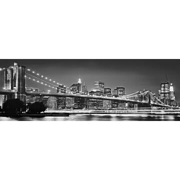 fotomural Brooklyn Bridge blanco y negro de Komar