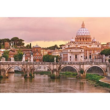 fotomural Roma beige y rosa suave de Sanders & Sanders