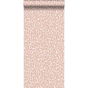 papel pintado piel de leopardo rosa de Walls4You